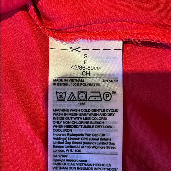 Banana Republic, ruby red blouse, size S - Picture 3 of 6